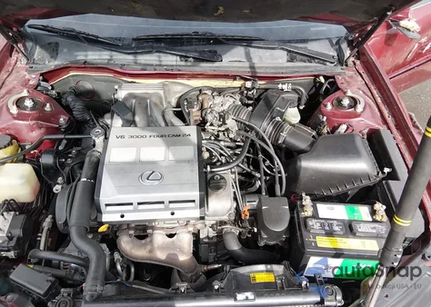 1998 Lexus Es 300 из США, поврежденный, VIN JT8BF28G2W5042362